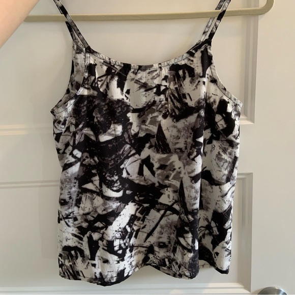 Black and white abstract print cami - Noisy May size XS - Picture 12 of 12